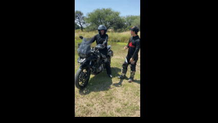 Instrucción de manejo off‑road